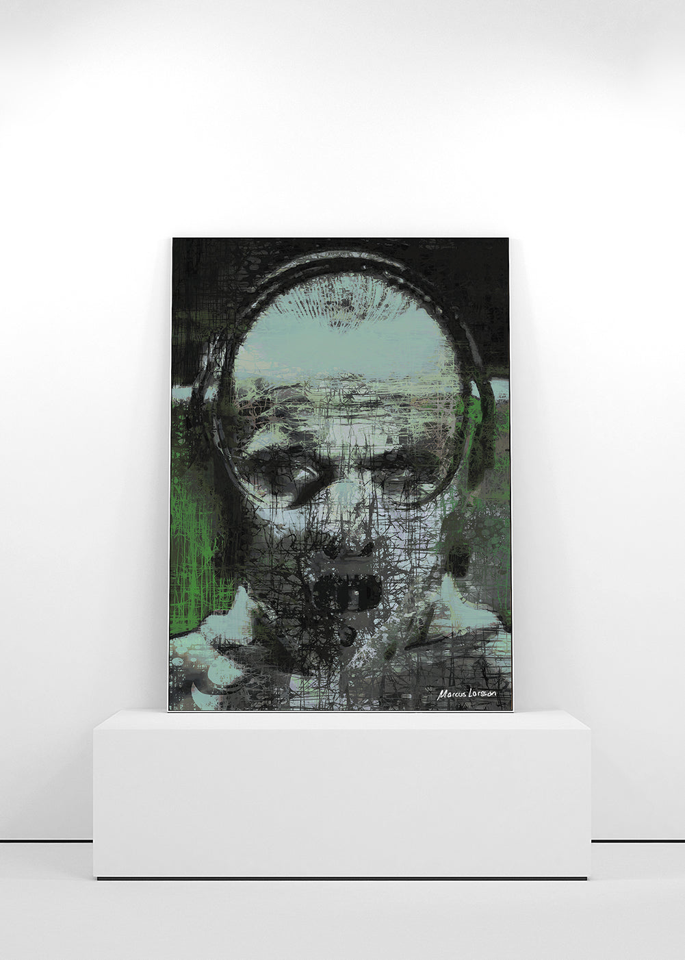 "Hannibal Lecter #01.2025" — Fine art print — 50x70 cm — Oinramad — Signerad upplaga av 75 exemplar