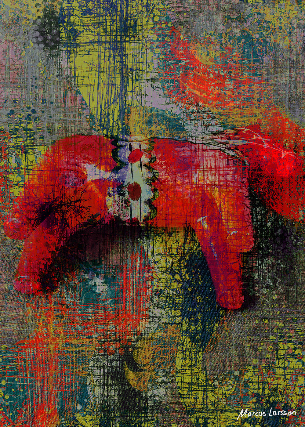 "Sleeping Dalahäst #01.2023" — Fine art print — 50x70 cm — Unframed  — Signed edition of 75 pcs